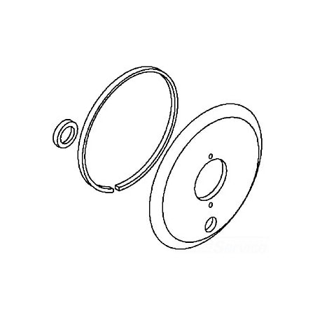 Kohler Wall Plate Assembly W/Div 77238-AF